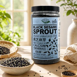 Organic Black Sesame Sprout 有机黑芝麻芽