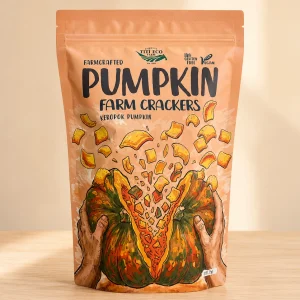 Organic Pumpkin Cracker 有机金瓜脆饼