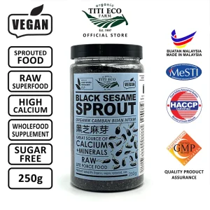 Organic Black Sesame Sprout 有机黑芝麻芽