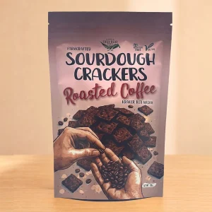 Organic Sourdough Cracker (Roasted Coffee) 有机酸酵饼干
