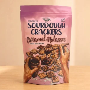 Organic Sourdough Cracker (Caramel Molasses) 有机酸酵饼干