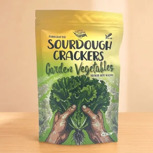 Organic Sourdough Cracker (Garden Vegetables) 有机酸酵饼干